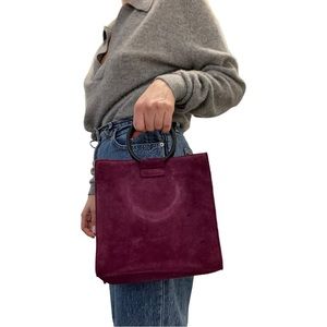 Suede Shoulder Bag